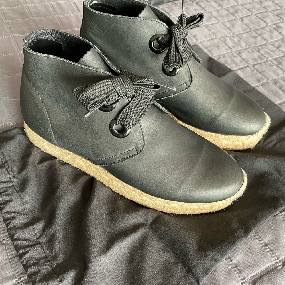 Miista London leather espadrilles.